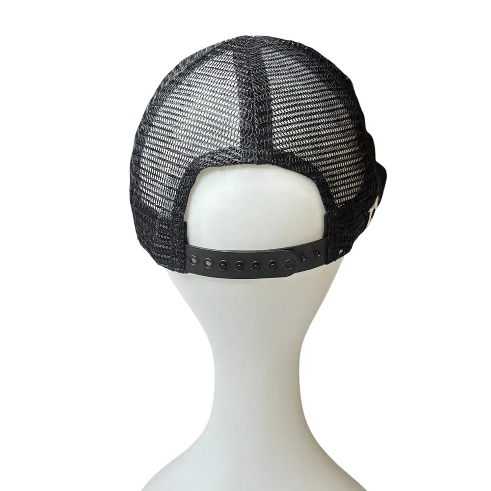 George Hats Pumpkins Black Trucker Hat Snapback Baseball Cap Youth UPF Fall